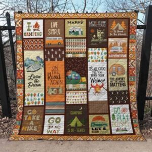 Camping Quilt Blanket Ver 6  Quilt